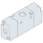 Bistabil 3/2 luftmanövrerad luftventil 3A200