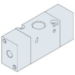 Bistabil 3/2 luftmanövrerad luftventil 3A300