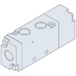 Monostabil 5/2 luftmanövrerad luftventil 4A100