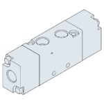 Bistabil 5/2 luftmanövrerad luftventil 4A100