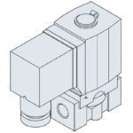 Processventil direktverkande normalt öppen 1/8" 2KW030