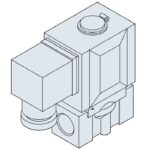 Processventil direktverkande normalt öppen 3/8" 2KW050