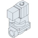 Processventil pilotstyrd normalt öppen 1/2" 2KW150