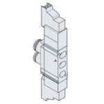 Monostabil 5/3 luftventil stängt mittläge 7V100